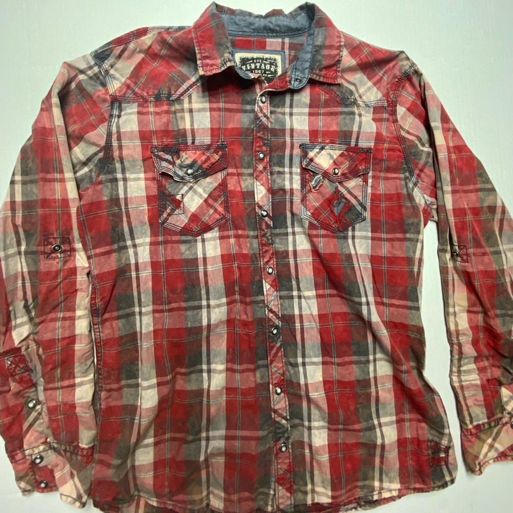 NWOT Buckle Vintage Button Down L